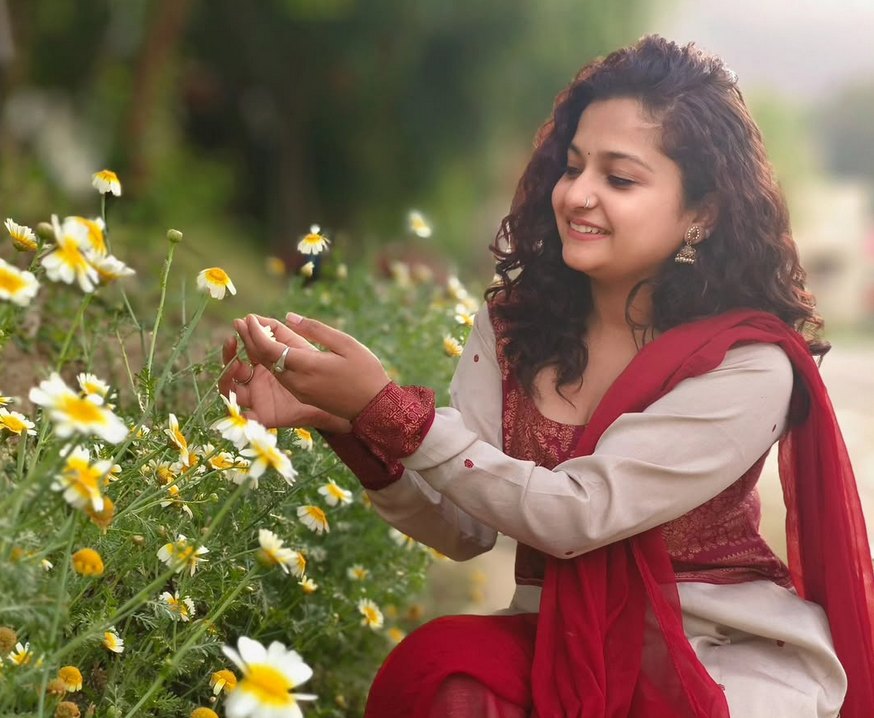 Picking daisies