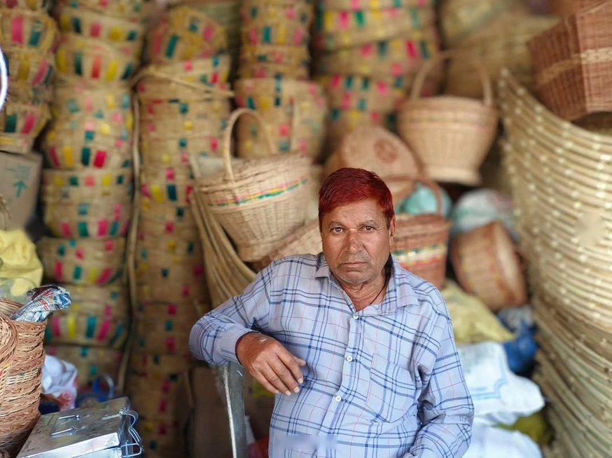 The basket seller
