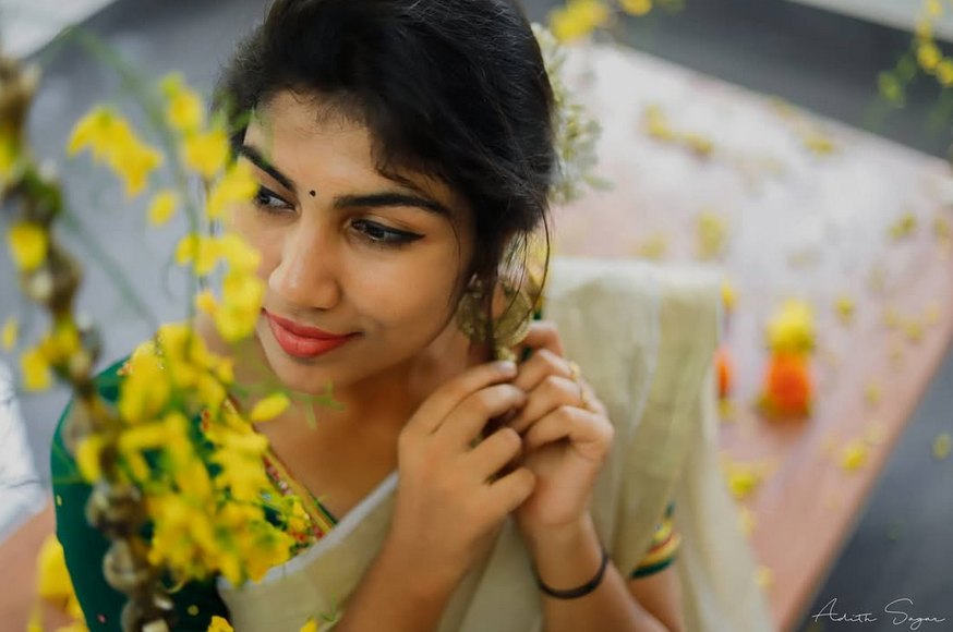 Yellow flowers, soft light