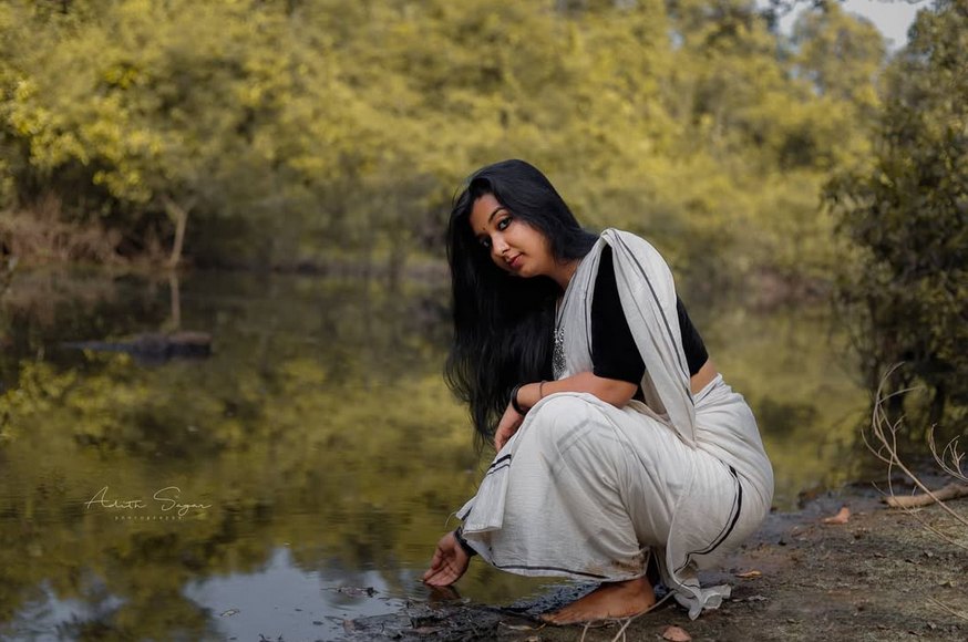 At the water's edge