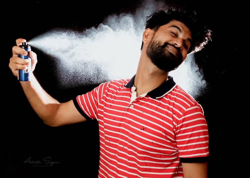 One spray, one second
