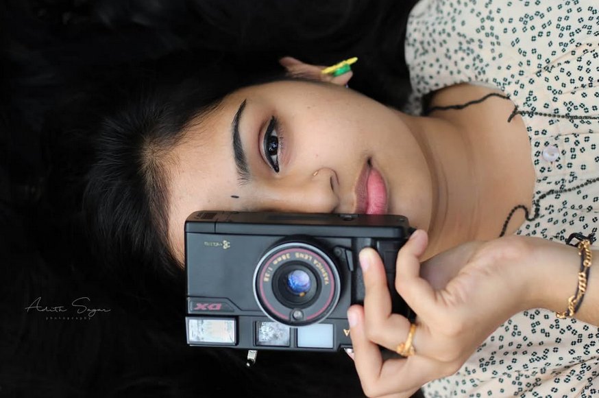 Turning the camera around